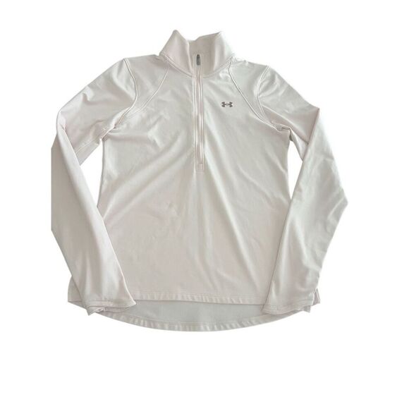 Under Armour Baby Pink Long Sleeve Athletic sweatshirt size S - Picture 1 of 6